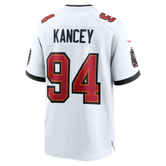 NFL Calijah Kancey Tampa Bay Buccaneers Game Jersey - White