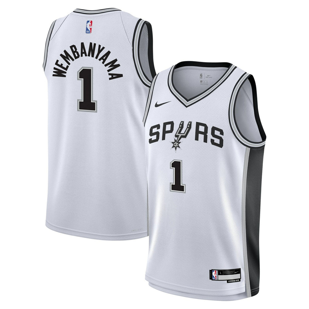 NBA Victor Wembanyama San Antonio Spurs Youth Swingman Jersey - Association Edition - White