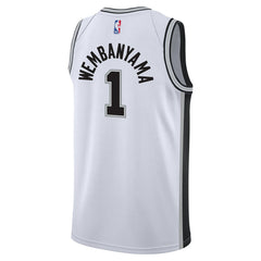 NBA Victor Wembanyama San Antonio Spurs Youth Swingman Jersey - Association Edition - White
