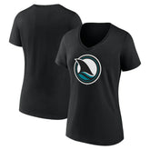 NHL San Jose Sharks Fanatics Women's Alternate Graphic T-Shirt - Black