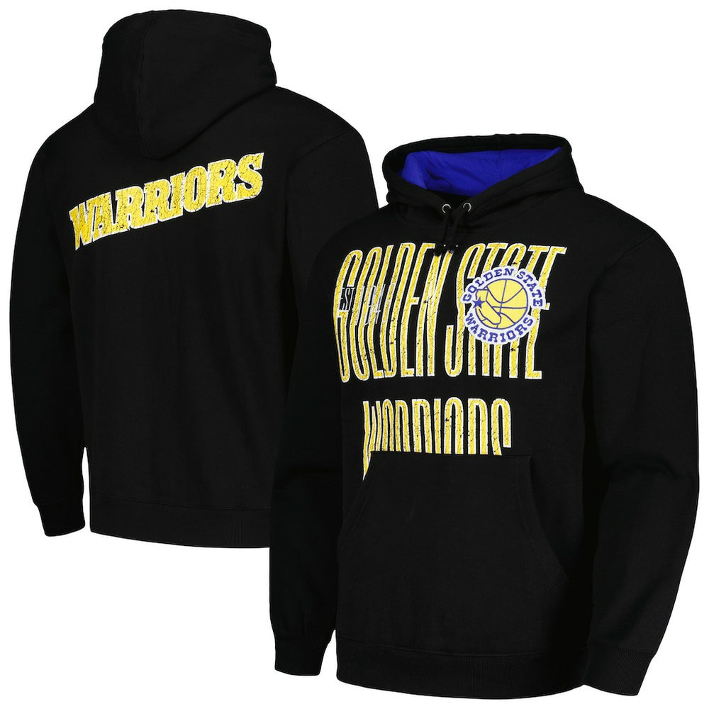 Golden State Warriors Hardwood Classics OG 2.0 Pullover Hoodie Black
