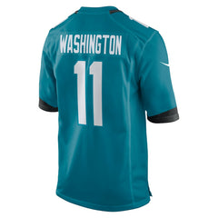 NFL Parker Washington Jacksonville Jaguars Team Game Jersey - Teal