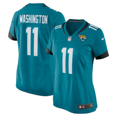 NFL Parker Washington Jacksonville Jaguars Women's Team Game Jersey - Teal