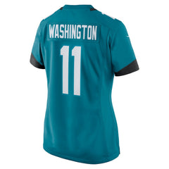 NFL Parker Washington Jacksonville Jaguars Women's Team Game Jersey - Teal