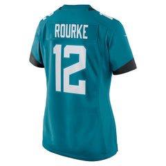 NFL Nathan Rourke Jacksonville Jaguars Women's Team Game Jersey - Teal