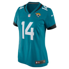 NFL Elijah Cooks Jacksonville Jaguars Women's Team Game Jersey - Teal