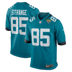 NFL Brenton Strange Jacksonville Jaguars Team Game Jersey - Teal