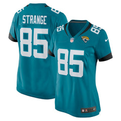 NFL Brenton Strange Jacksonville Jaguars Women's Team Game Jersey - Teal