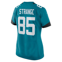 NFL Brenton Strange Jacksonville Jaguars Women's Team Game Jersey - Teal