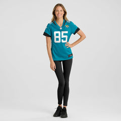 NFL Brenton Strange Jacksonville Jaguars Women's Team Game Jersey - Teal