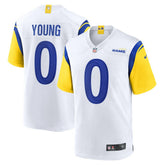 NFL Byron Young Los Angeles Rams Team Game Jersey - White
