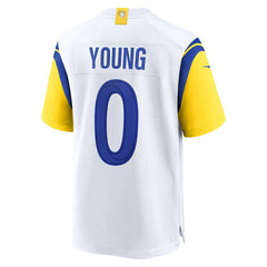 NFL Byron Young Los Angeles Rams Team Game Jersey - White