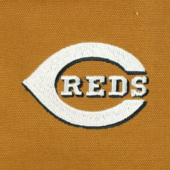Cincinnati Reds Dunbrooke Dakota Work Full-Zip Hoodie Jacket - Brown Jackets