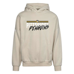 NHL Pittsburgh Penguins Levelwear Contact Pullover Hoodie - Cream