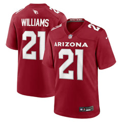 NFL Garrett Williams Arizona Cardinals Game Jersey - Cardinal
