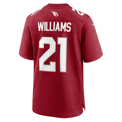 NFL Garrett Williams Arizona Cardinals Game Jersey - Cardinal