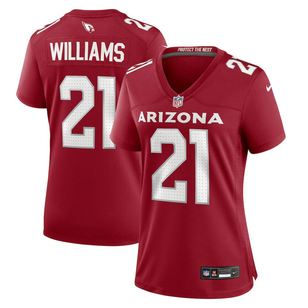NFL Garrett Williams Arizona Cardinals Women's Game Jersey - Cardinal