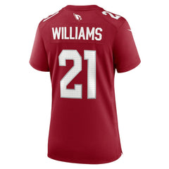 NFL Garrett Williams Arizona Cardinals Women's Game Jersey - Cardinal