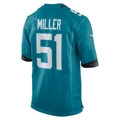 NFL Ventrell Miller Jacksonville Jaguars Game Jersey - Teal