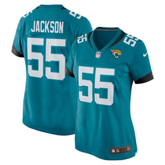 NFL Dequan Jackson Jacksonville Jaguars Women's Game Jersey - Teal