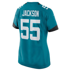 NFL Dequan Jackson Jacksonville Jaguars Women's Game Jersey - Teal