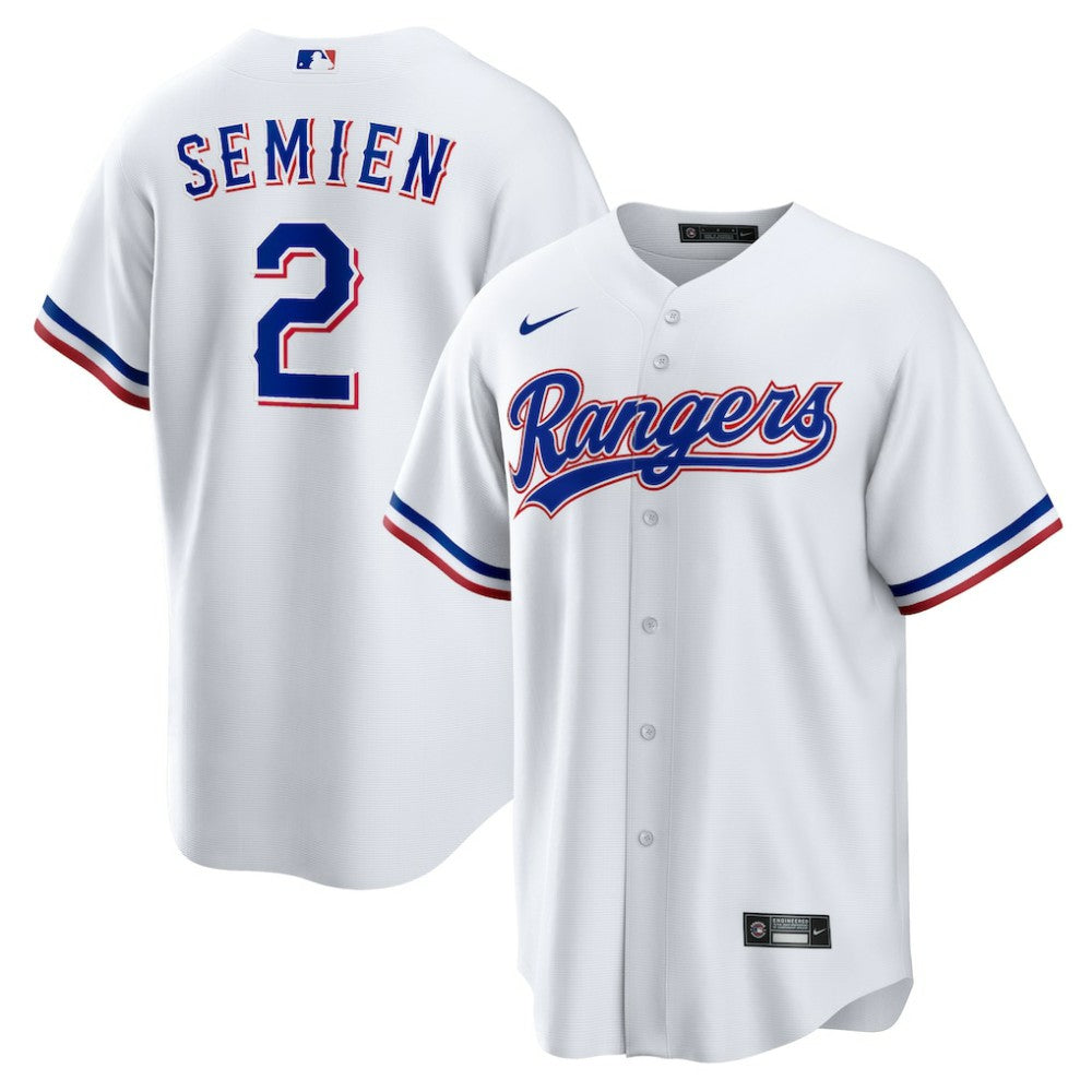 MLB Marcus Semien Texas Rangers Nike Youth Home Replica Player Jersey - White