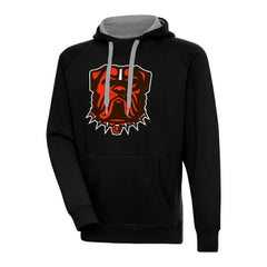 Cleveland Browns Antigua Victory Pullover Hoodie Black