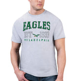 Philadelphia Eagles Starter Retro Team Graphic T-Shirt Gray