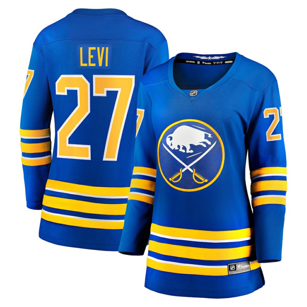 NHL Devon Levi Buffalo Sabres Fanatics Women's Home Breakaway Player Jersey - Royal