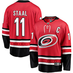 NHL Jordan Staal Carolina Hurricanes Fanatics Alternate Breakaway Jersey - Red
