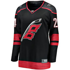NHL Seth Jarvis Carolina Hurricanes Fanatics Women's Home Breakaway Player Jersey - Black