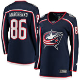 NHL Kirill Marchenko Columbus Blue Jackets Fanatics Women's Home Breakaway Player Jersey - Navy
