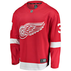 NHL Justin Holl Detroit Red Wings Fanatics Home Breakaway Jersey - Red