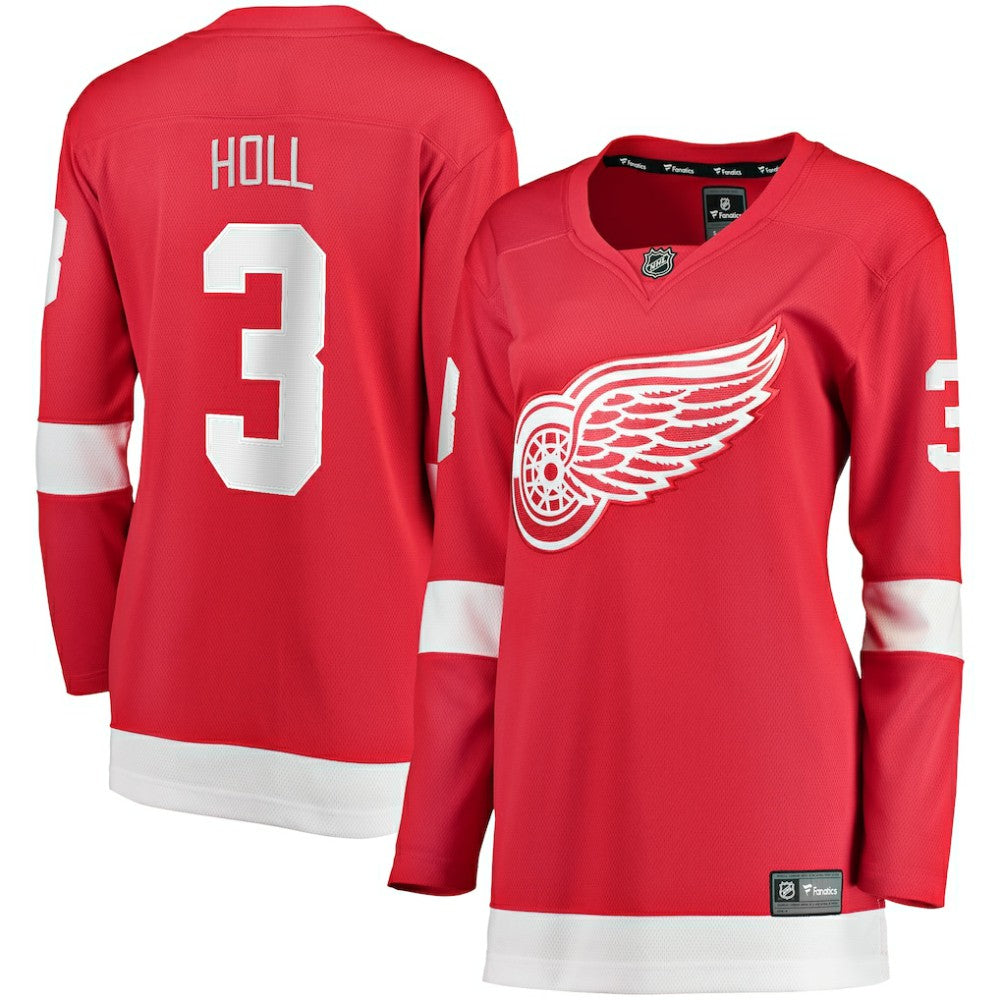 NHL Justin Holl Detroit Red Wings Fanatics Women's Home Breakaway Player Jersey - Red