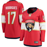 NHL Evan Rodrigues Florida Panthers Fanatics Women's Home Breakaway Player Jersey - Red