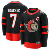 NHL Brady Tkachuk Ottawa Senators Fanatics Home Breakaway Jersey - Black