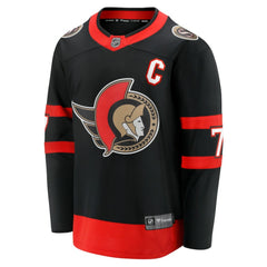 NHL Brady Tkachuk Ottawa Senators Fanatics Home Breakaway Jersey - Black