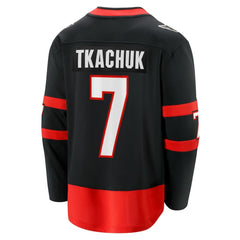 NHL Brady Tkachuk Ottawa Senators Fanatics Home Breakaway Jersey - Black