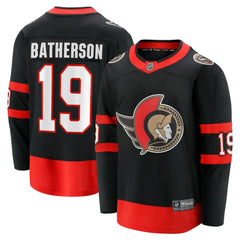 NHL Drake Batherson Ottawa Senators Fanatics Home Breakaway Jersey - Black