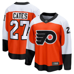 NHL Noah Cates Philadelphia Flyers Fanatics Home Breakaway Jersey - Orange