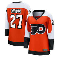 NHL Noah Cates Philadelphia Flyers Fanatics Women's Home Breakaway Player Jersey - Orange