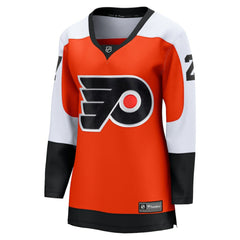 NHL Noah Cates Philadelphia Flyers Fanatics Women's Home Breakaway Player Jersey - Orange
