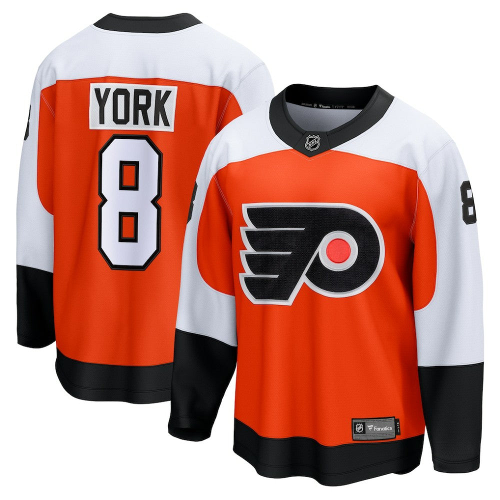 NHL Cam York Philadelphia Flyers Fanatics Home Breakaway Jersey - Orange