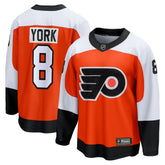 NHL Cam York Philadelphia Flyers Fanatics Home Breakaway Jersey - Orange
