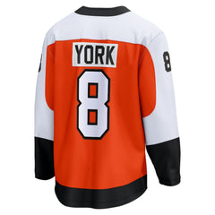 NHL Cam York Philadelphia Flyers Fanatics Home Breakaway Jersey - Orange
