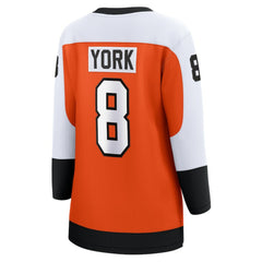 NHL Cam York Philadelphia Flyers Fanatics Women's Home Breakaway Player Jersey - Orange