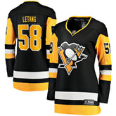 NHL Kris Letang Pittsburgh Penguins Fanatics Women's Home Breakaway Player Jersey - Black