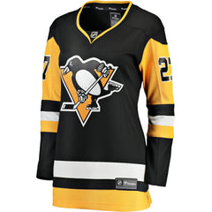 NHL Ryan Graves Pittsburgh Penguins Fanatics Women's Home Breakaway Player Jersey - Black