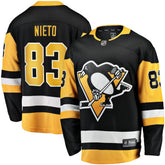 NHL Matt Nieto Pittsburgh Penguins Fanatics Home Breakaway Jersey - Black
