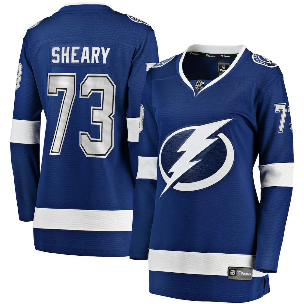 NHL Conor Sheary Tampa Bay Lightning Fanatics Women's Home Breakaway Player Jersey - Blue